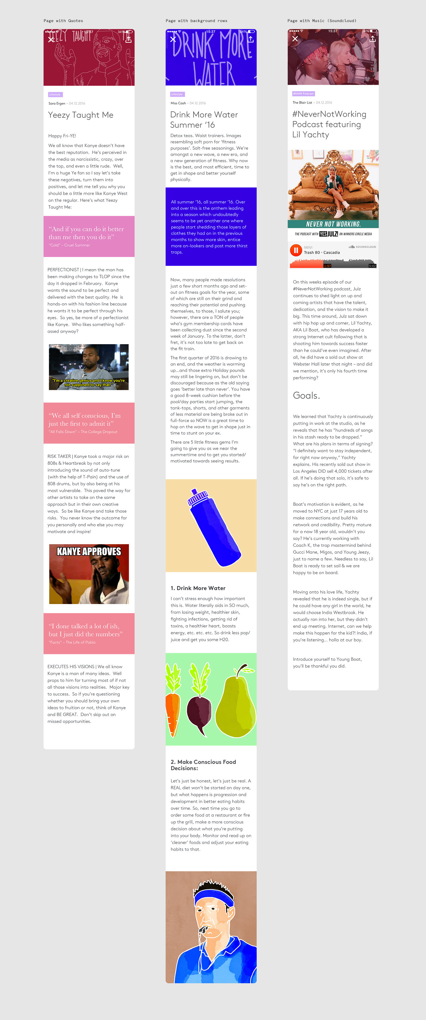 S articles